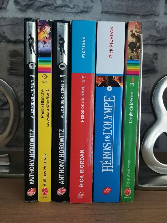 Alex Rider 3 premiers volumes - Héros de l'Olympe Tomes 2 et 4 Rick Riordan - photo numéro 3