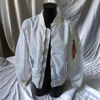 Blouson leger homme🌹 L🌹 blanc