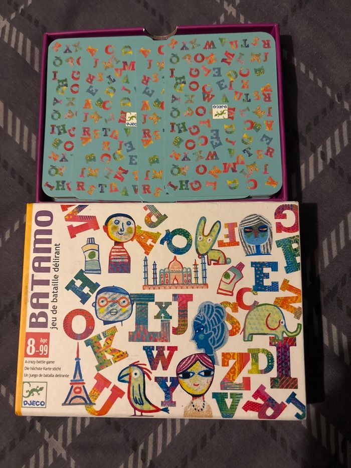 jeu de bataille BATAMO de DJECO