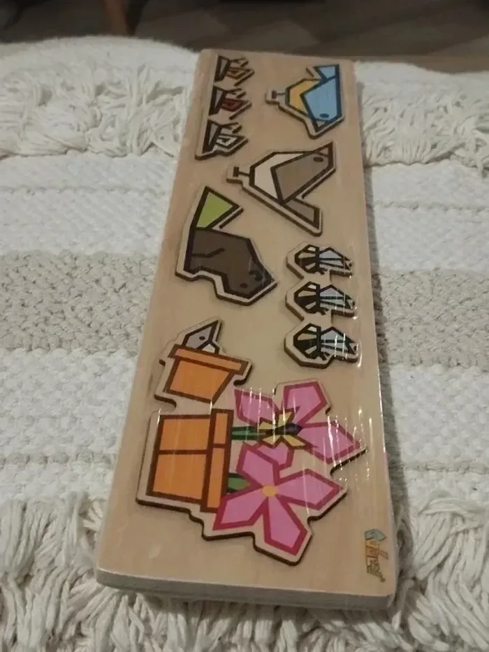 Lot de 2 Puzzle en bois pour enfant 2 et plus marque Cubey NL - photo numéro 2