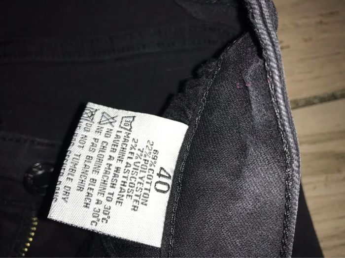 Pantalon noir R display denim 40 - photo numéro 6