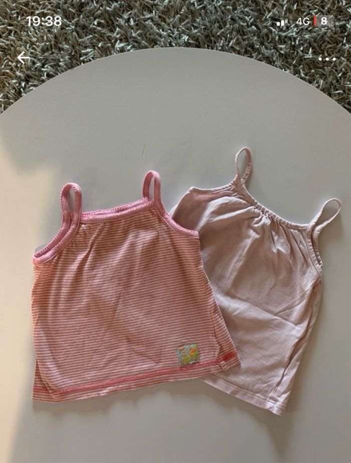 Lot de 2 débardeurs