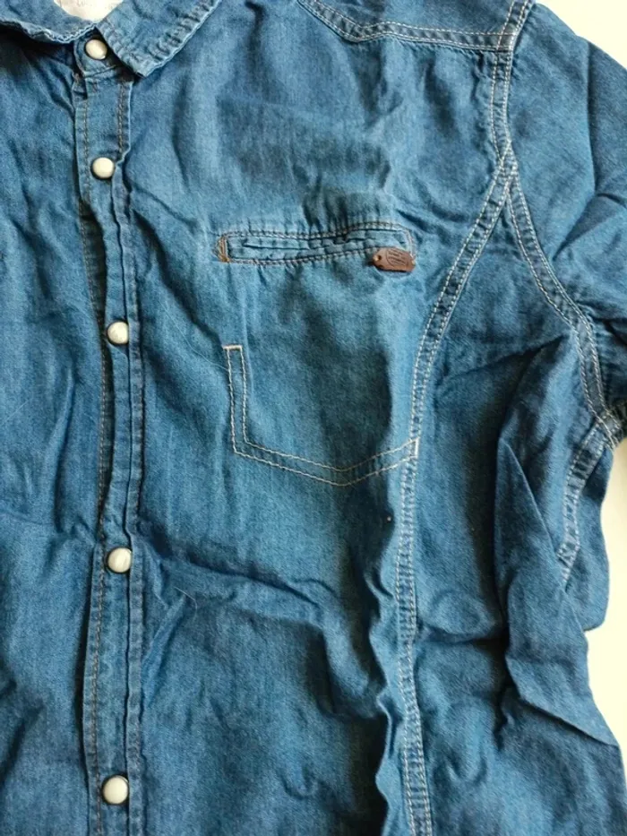Chemise manches longues Bonobo taille l - photo numéro 5
