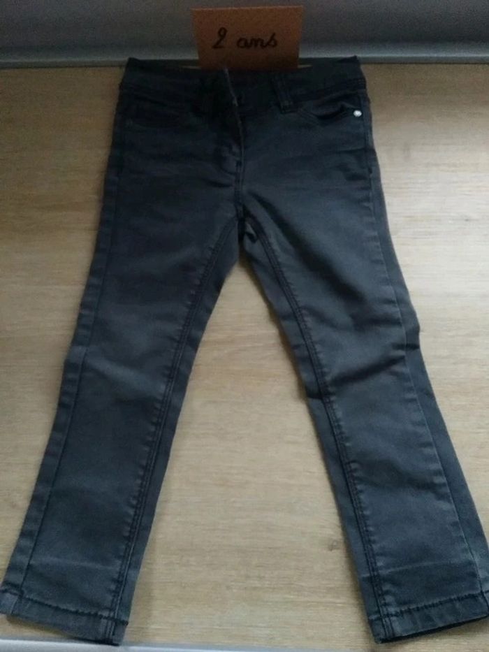 Pantalon jean gris