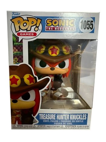 Figurine funko pop Sonic The Hedhehog Treasure Hunter Knuckles 1055 neuf