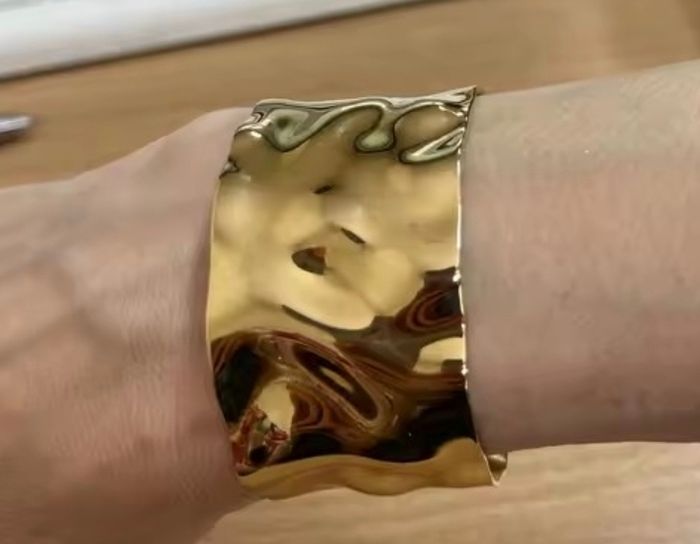 Bracelet ajustable acier inoxydable - photo numéro 2