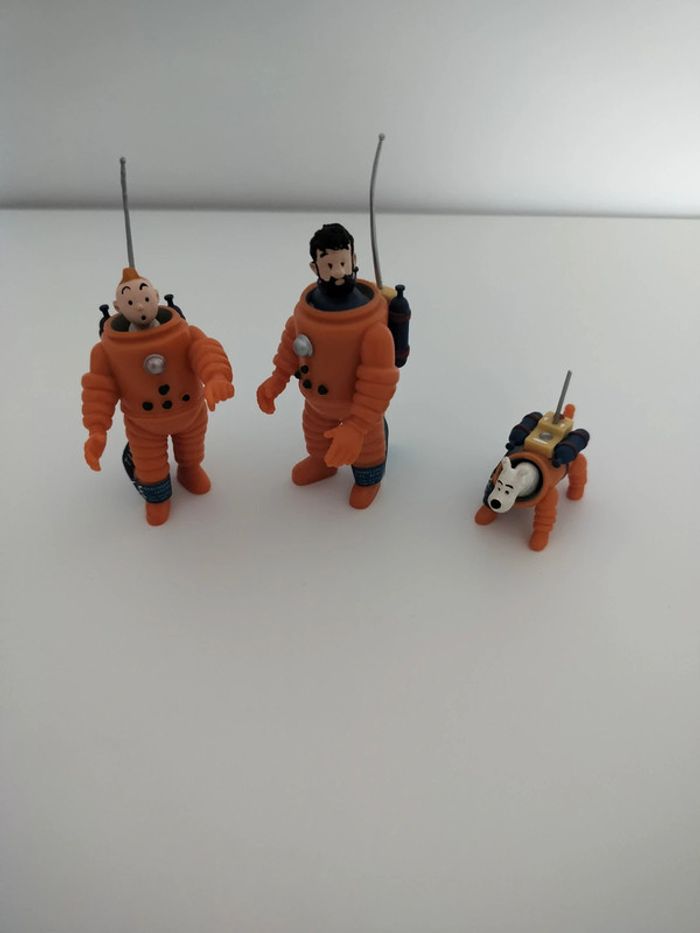 Lot Figurines Tintin Lune - photo numéro 2