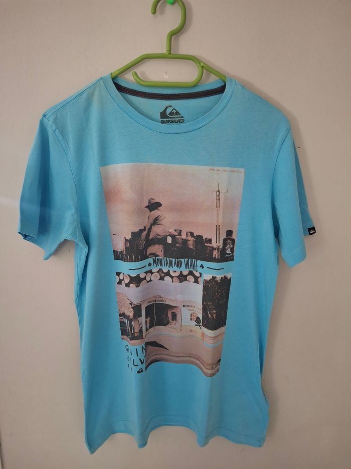 Tee shirt bleu 14 ans