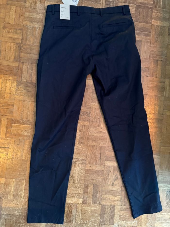 Chino Slim fit bleu foncé - photo numéro 3