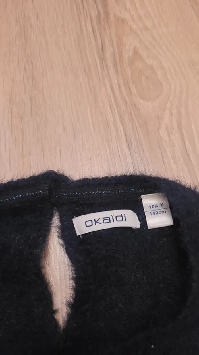 Pull Okaidi taille 10 ans - photo numéro 3