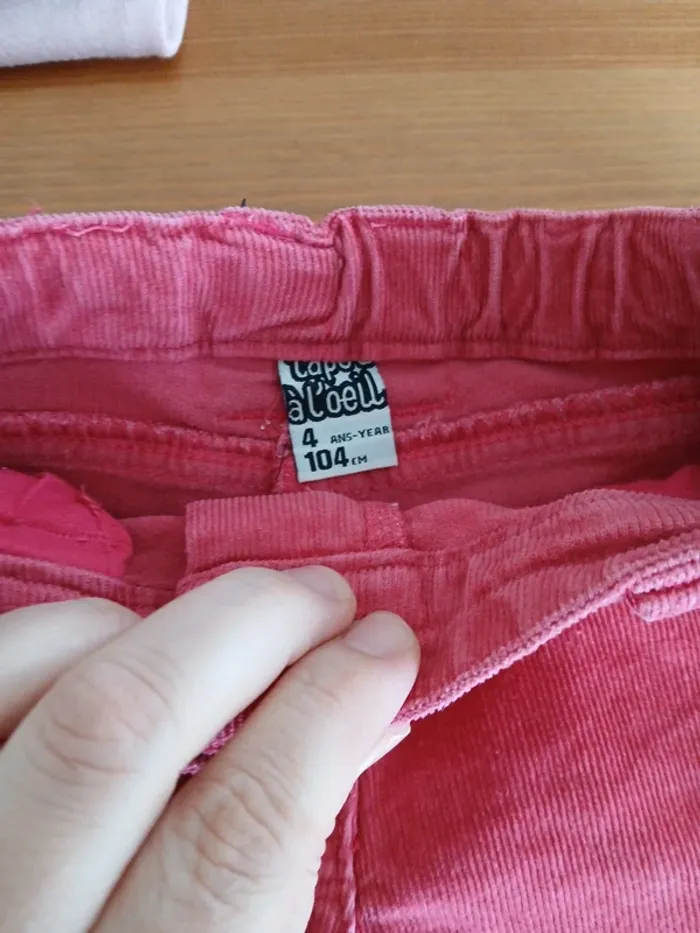 Lot de 2 pantalons en 4 ans - photo numéro 5