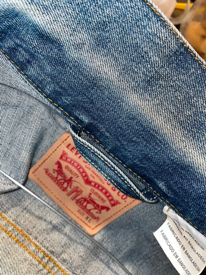 Veste en jean#levi’s#taille XL - photo numéro 6
