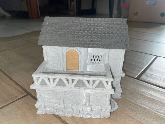 Petite maison château en 3D boîte à bijoux de rangement tirelire - photo numéro 2