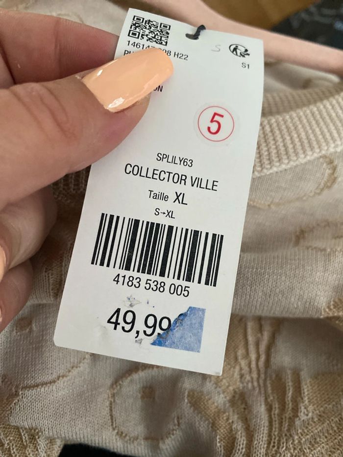🌸 Pull col rond en coton bio 🌸 - photo numéro 2