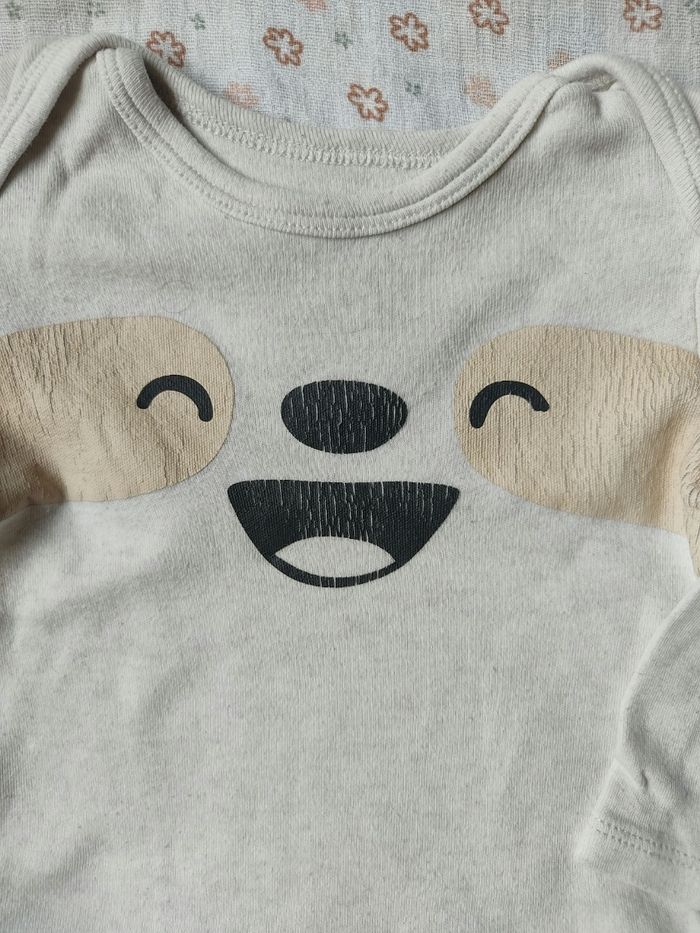 Lot de 2 bodies manches longues Baby Club - Taille 9 mois - Très bon état général - photo numéro 7