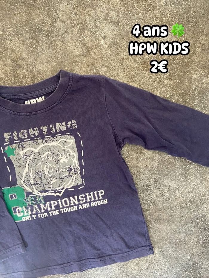 T-shirt 🍀 4 ans 🍀 HPW