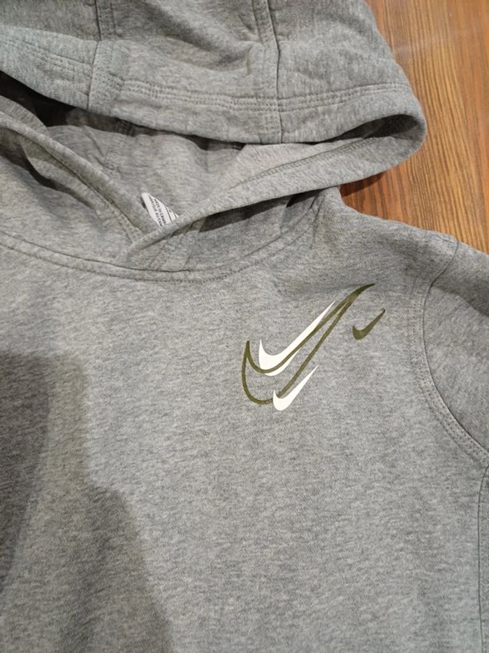 Sweat à capuche gris Nike - photo numéro 2