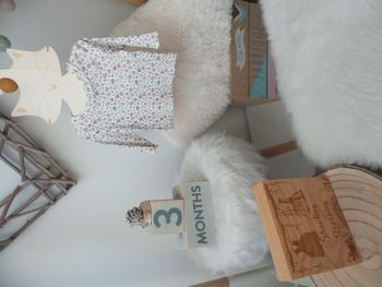 Jolie t shirt manche longue cotelé blanc fleurie Kiabi bébé fille 3 mois 60cm
