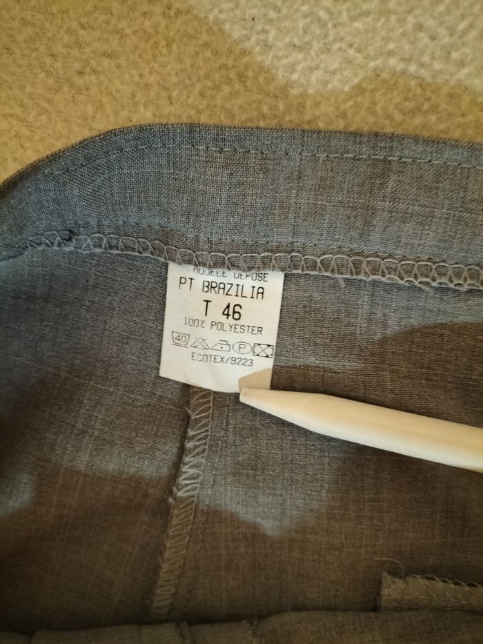 Pantalon taille xxxl 46 gris - photo numéro 3