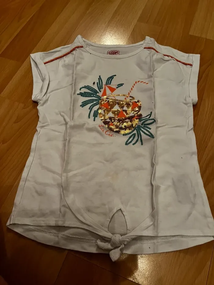 T shirt fille 6 ans la compagnie des petits LCDP