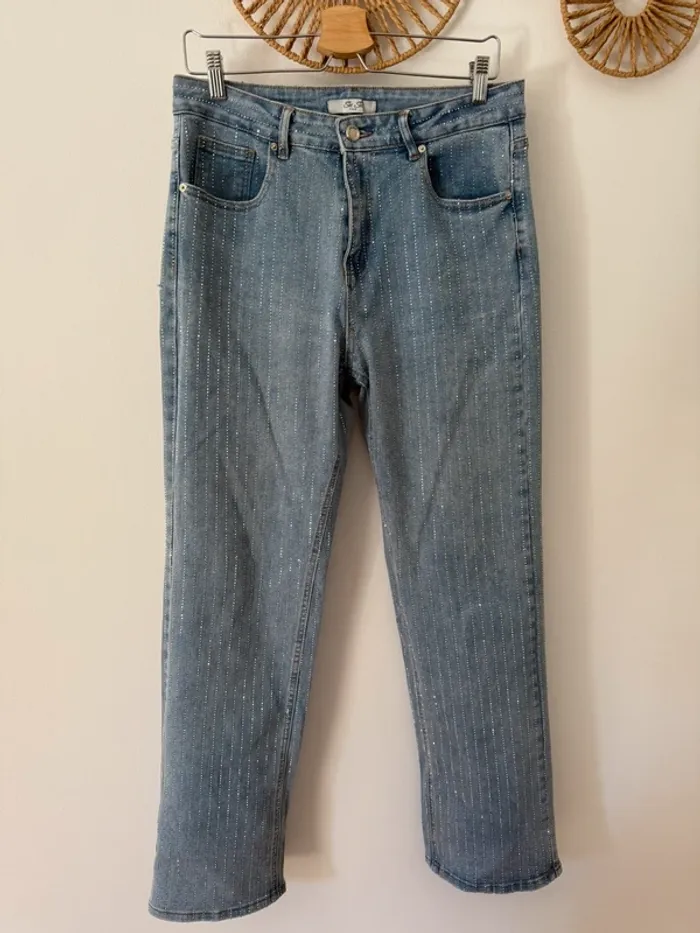 Jean strass très tendance