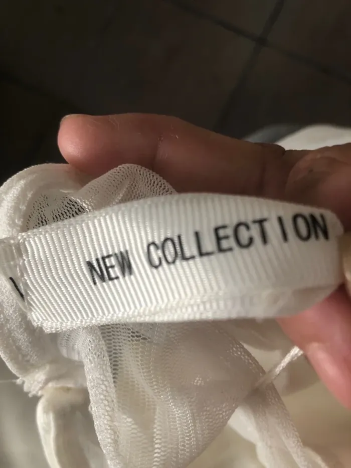 Haut blanc nombril transparent T36 femme neuf 👚 - photo numéro 7