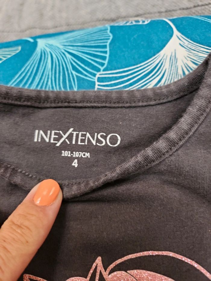 T-shirt fille 4 ans licorne - photo numéro 4