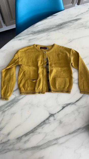Gilet catimini 4 ans jaune