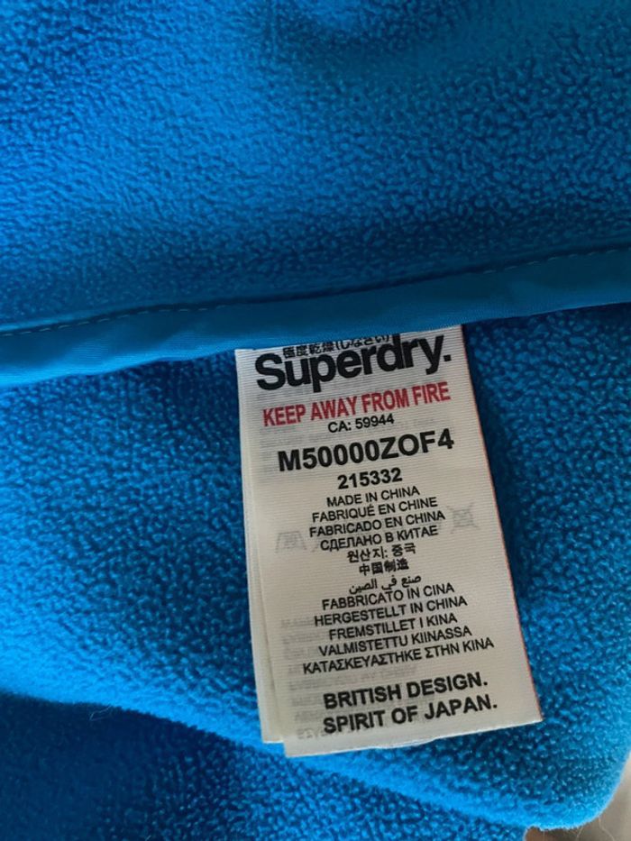 Veste grise Superdry - photo numéro 12