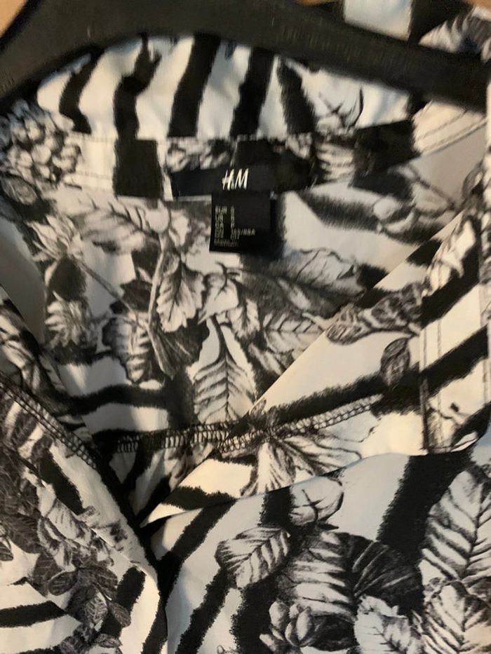 Veste chemise H&M (noir), S / 36 / 8 (154) - photo numéro 4