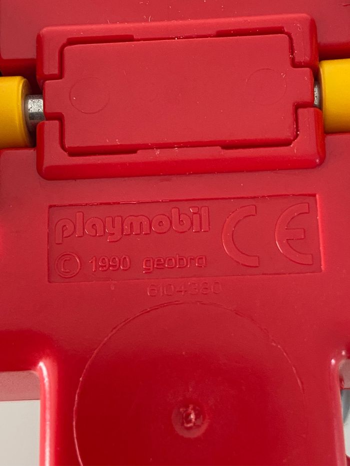 Camion pompier Playmobil ancien - photo numéro 5