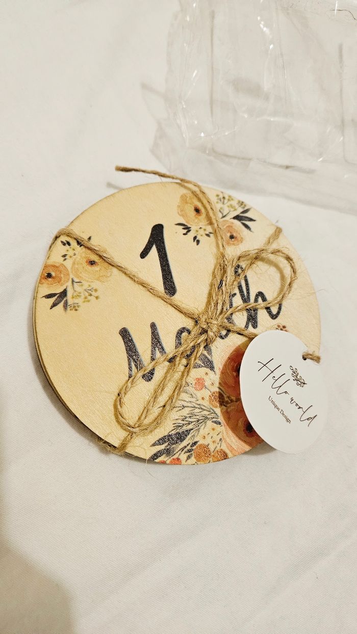 Cartes étapes mensuelles pour photos bb - photo numéro 2