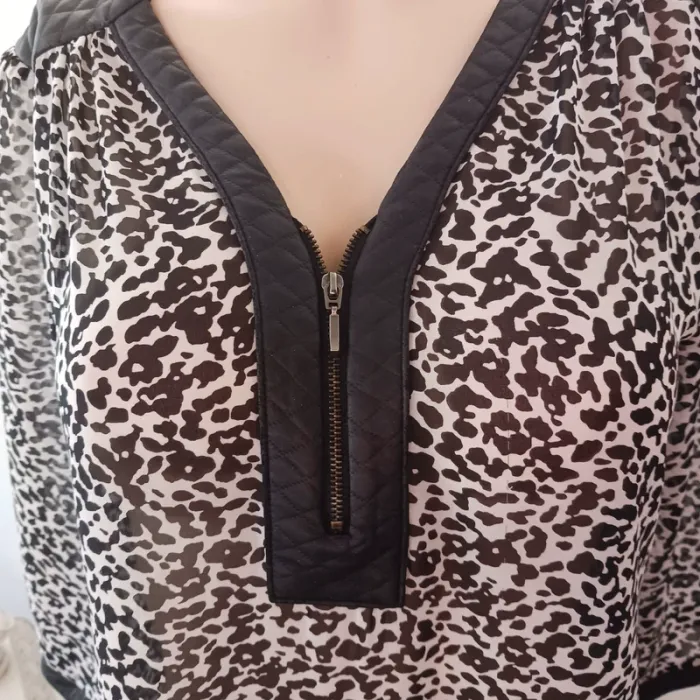 Blouse 3/ 4 taille 38 morgan - photo numéro 2