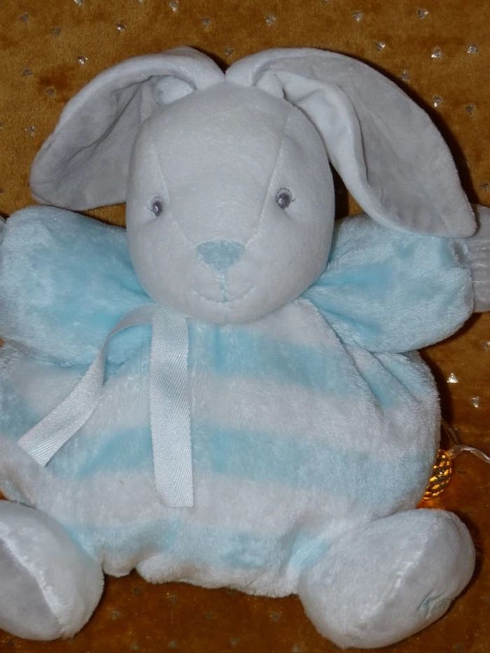 Doudou lapin boule kaloo GM 🐰parfait état - photo numéro 2