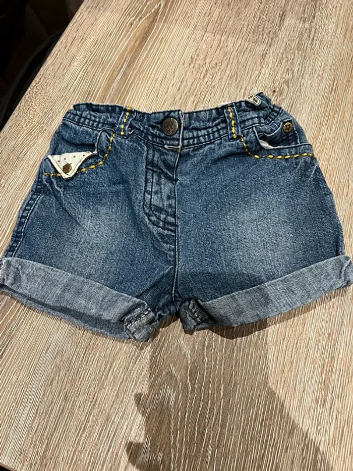 Short en jean