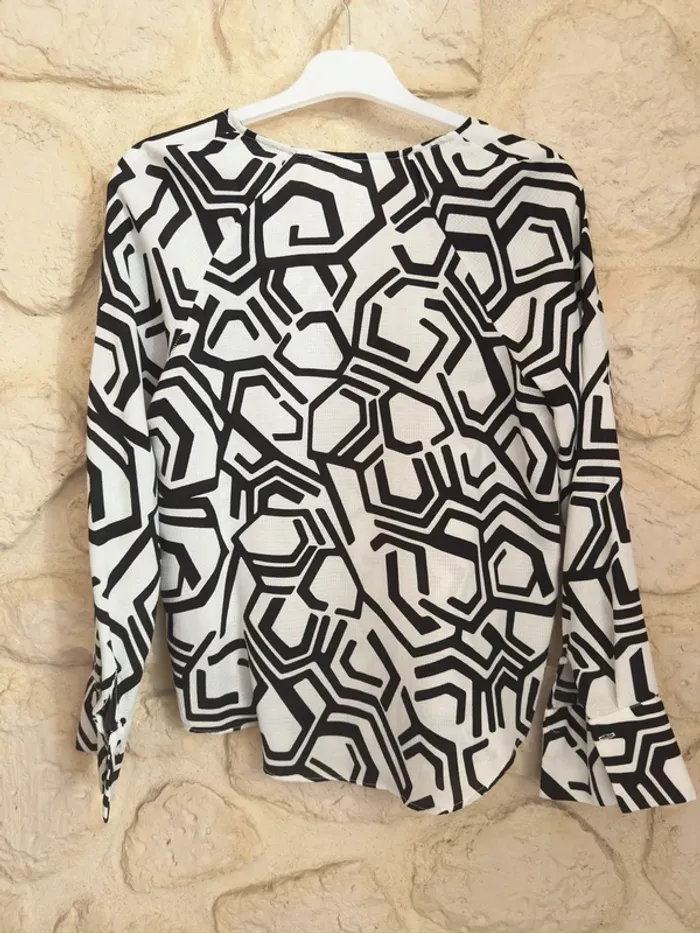 Blouse blanche NafNaf - Taille XS - photo numéro 2