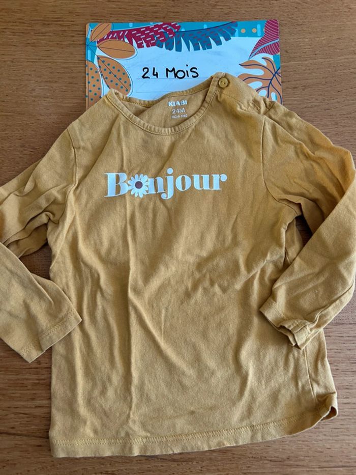 Lot de tee-shirts ML fille - 17 pièces - 24 mois - photo numéro 16