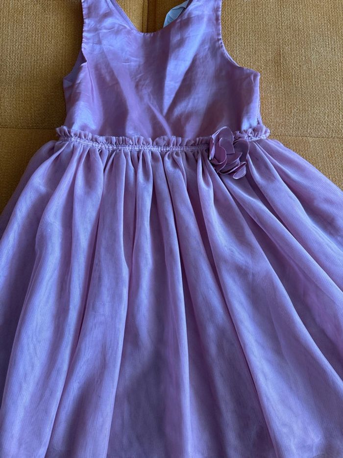 Robe violet parme 7/8 ans - photo numéro 3