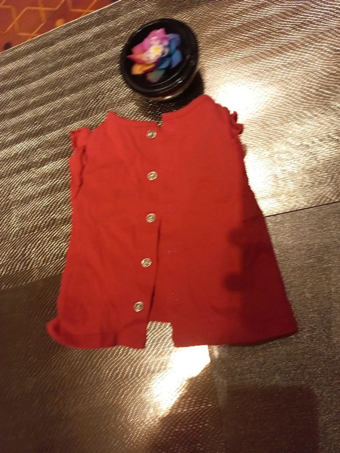 LOT 2 T-shirts coton bio 1 mois - photo numéro 4