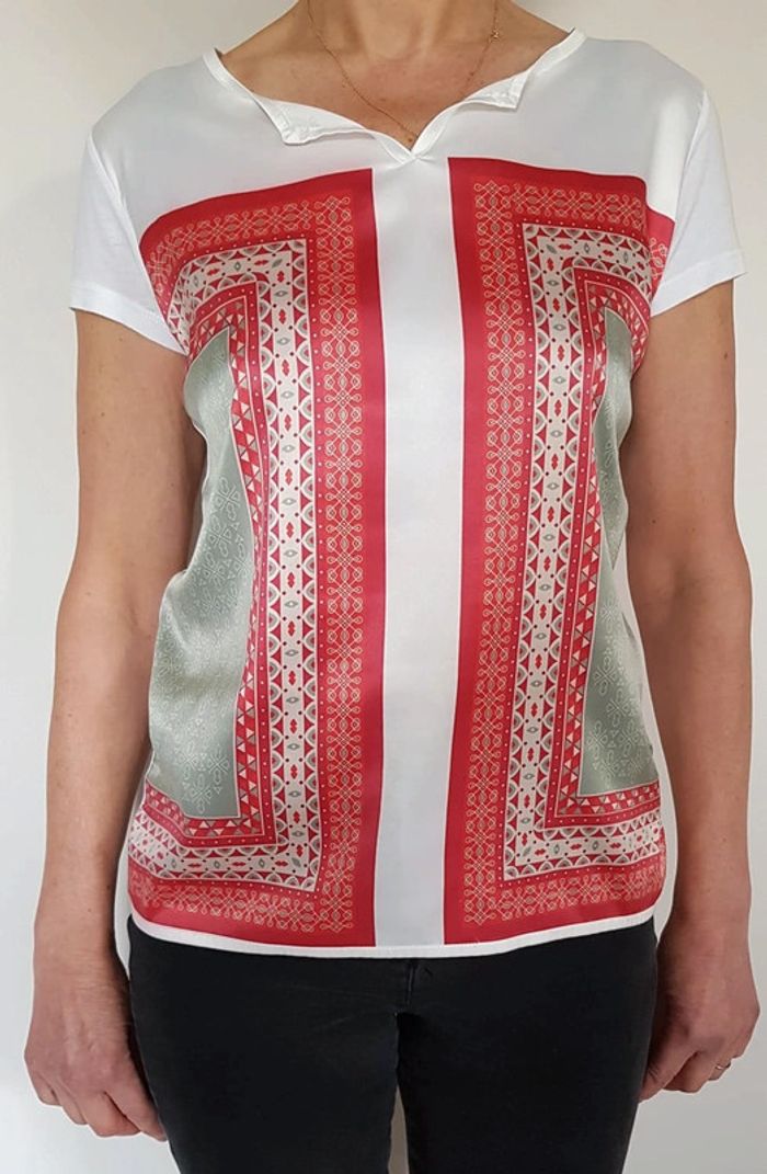 T-shirt bimatiere caroll
