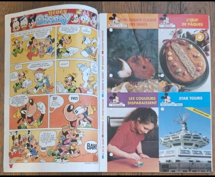 Ancien journal de mickey avec cadeau jeu de cartes 101 dalmatiens N°2337 de 1997 vintage - photo numéro 4