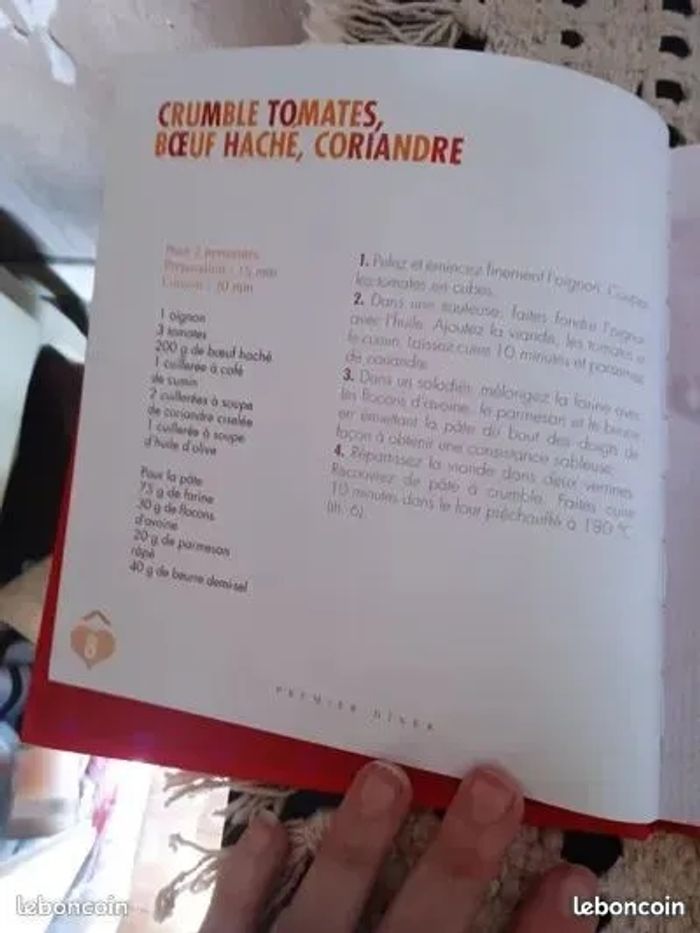 Livre de recettes Dîner en amoureux - photo numéro 9
