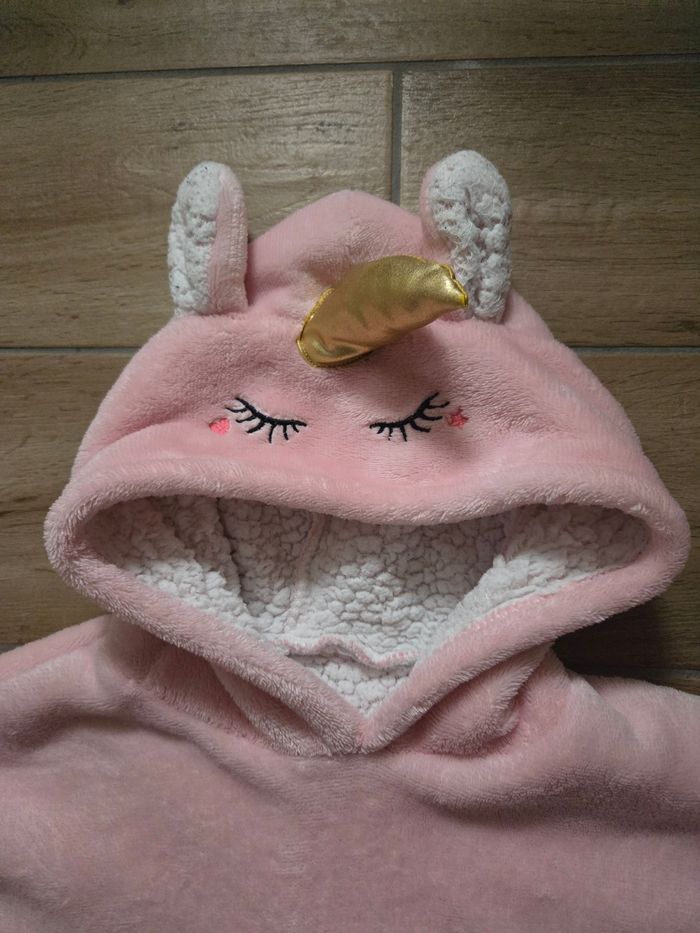 Sweat Plaid Licorne 10 ans - photo numéro 3