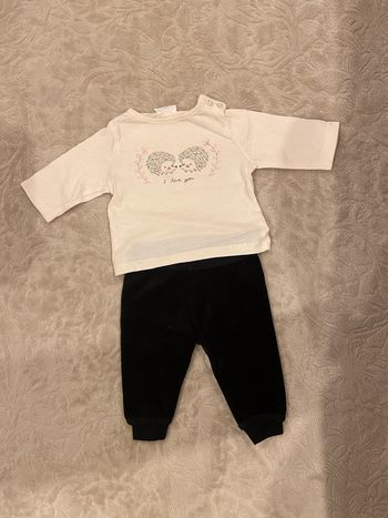 Ensemble bébé fille 1 mois