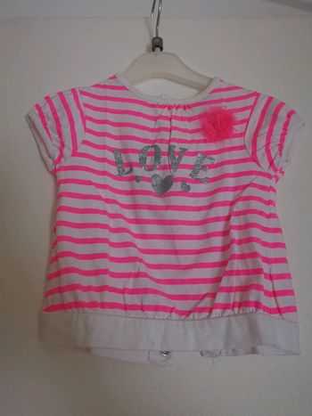 Tee shirt love 1 mois