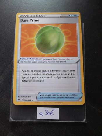Carte Pokémon Baie Prine 168/202