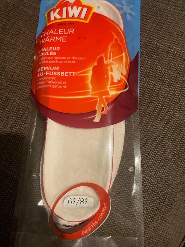 Paire de semelle chaleur 38/39 - photo numéro 2