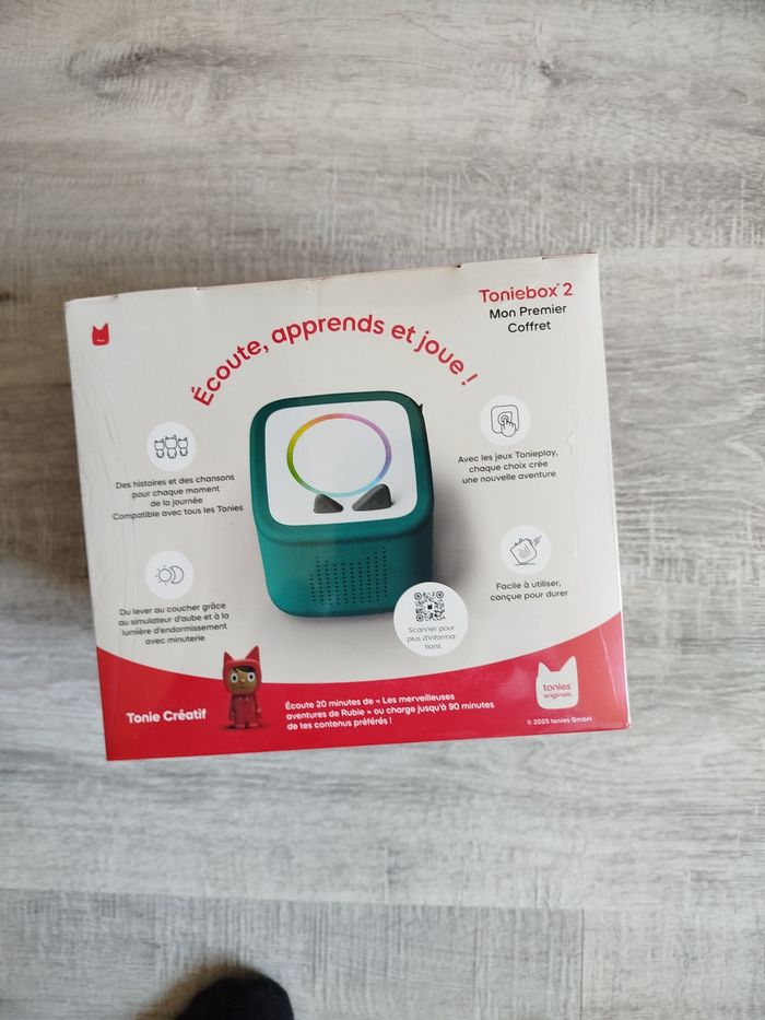 Toniebox2 vert océan Tonie box neuve scellée - photo numéro 2