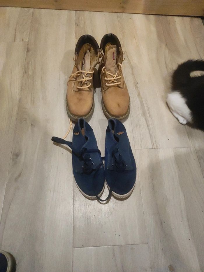 Lot de chaussures garçon taille 35