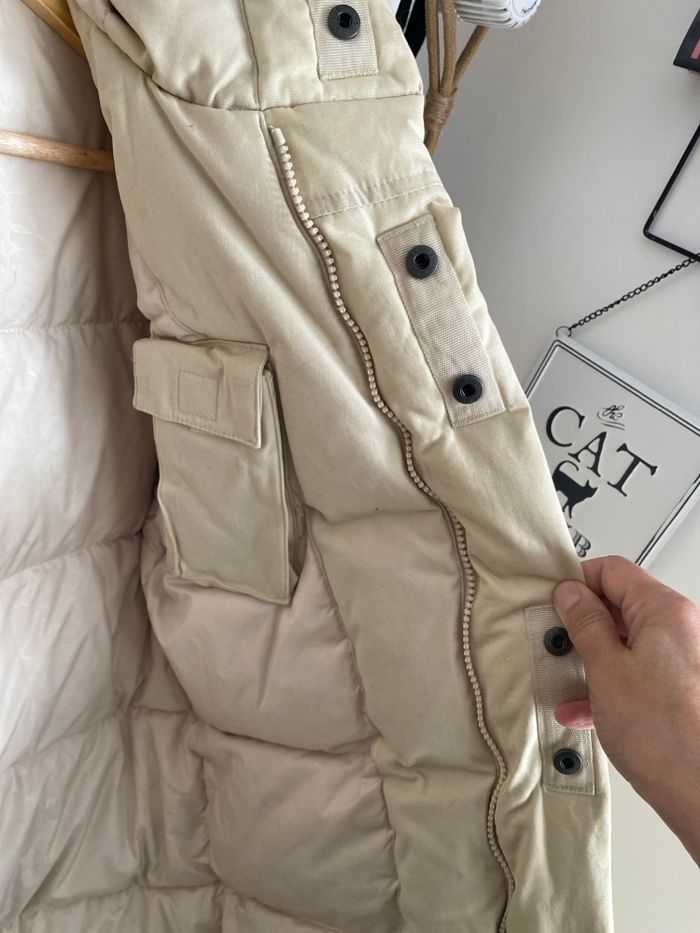 Doudoune beige homme  duvet canard - photo numéro 5